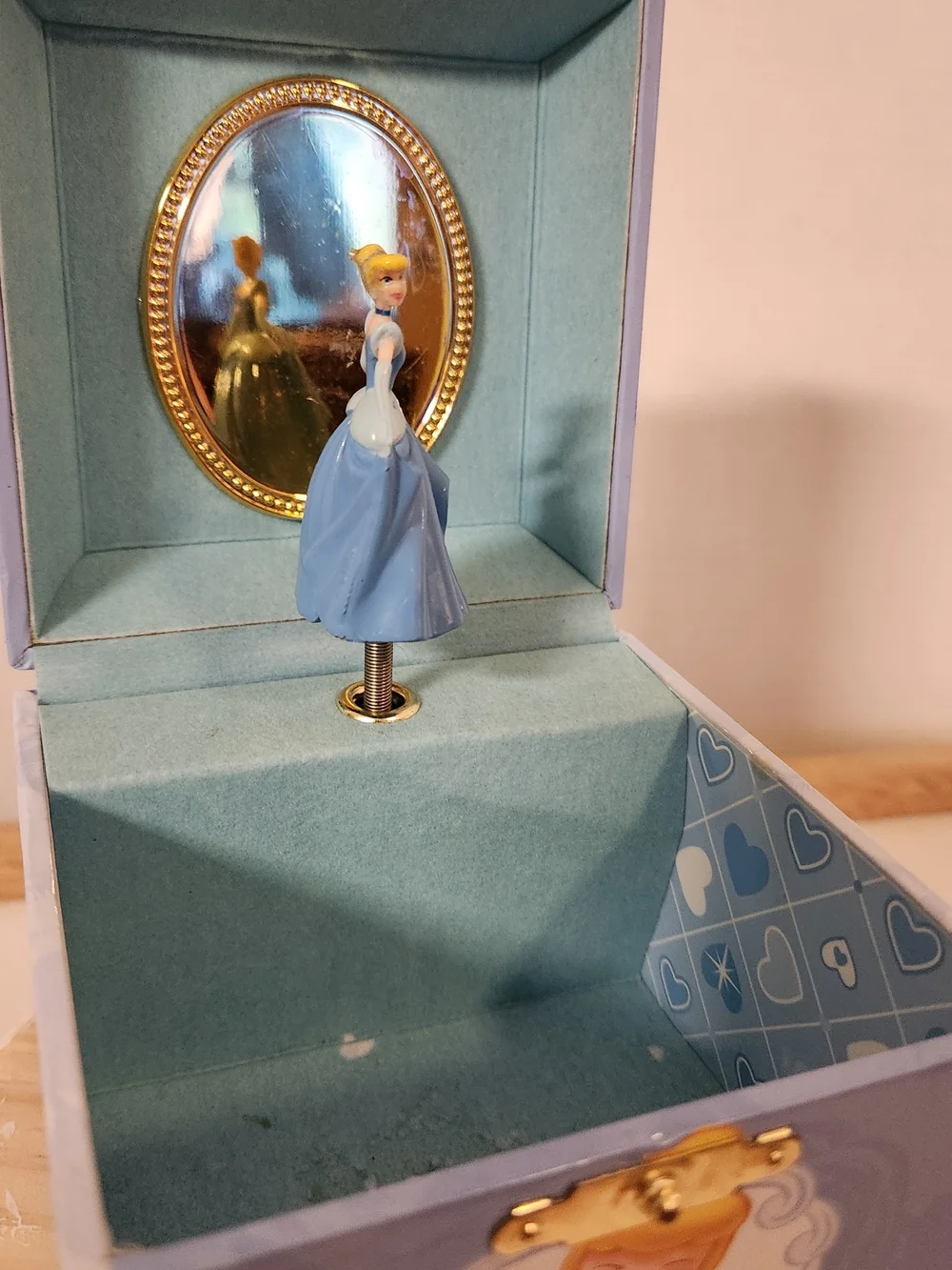 Disney Parks Cinderella Musical Jewelry Box 